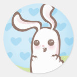 Autocollants de lapin de Binky