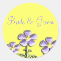 Autocollants de mariage