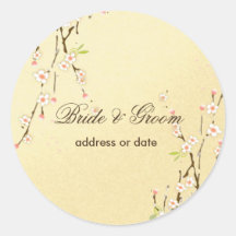 Autocollants de mariage de PixDezines Sakura