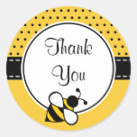 Autocollants de Merci d'abeille