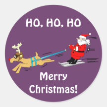 Autocollants de Noël de Père Noël