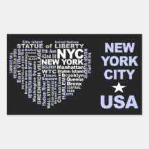 Autocollants de NYC
