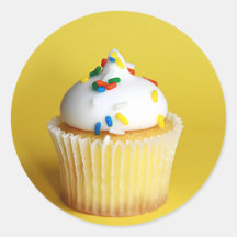 Autocollants de petit gâteau