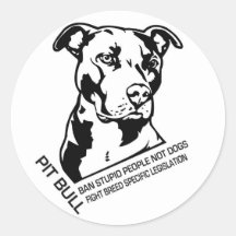 Autocollants de Pitbull