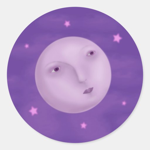 Autocollants de pleine lune