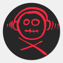 Autocollants de REBELRADIO.FM ! ! x20