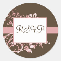 Autocollants de RSVP