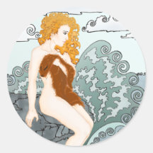 Autocollants de Selkie de Celtic