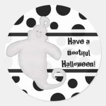 Autocollants de sourire de fantôme de des bonbons 