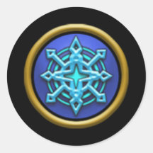 Autocollants d'école de la glace Wizard101