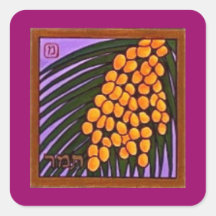 Autocollants des fruits de l'Israël