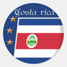 Autocollants du Costa Rica