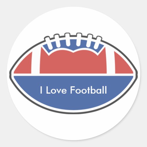 Autocollants du football personnalisés par coutume