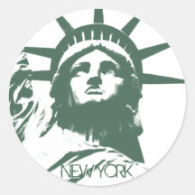Autocollants frais de souvenir de New York d'autoc