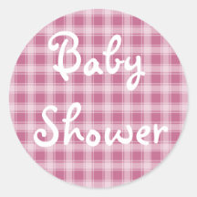 Autocollants mignons de baby shower