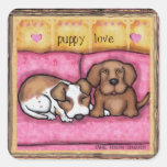 Autocollants mignons de collection d'amis du chiot