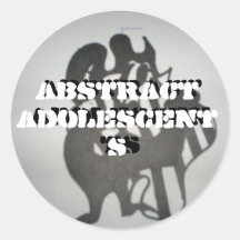 Autocollants ronds