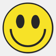 Autocollants souriants de visage