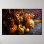 Automne - courge - la vie toujours avec des courge poster