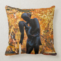 Automne de Central Park : Statue 02 de Romeo et de Oreiller