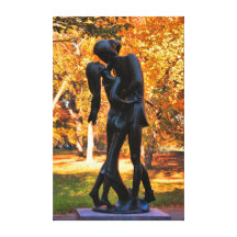 Automne de Central Park : Statue 02 de Romeo et de Impression Sur Toile