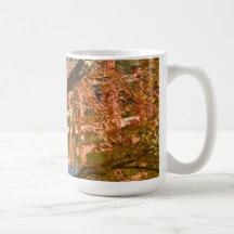 Automne de jardin botanique de Brooklyn New York Tasse À Café