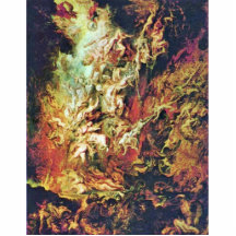 Automne d'enfer du condamné par Rubens Peter Paul Photo En Relief