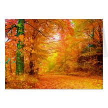 Automne du Vermont Cartes De Vœux