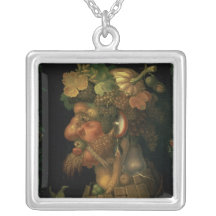 Automne, d'une série dépeignant les quatre collier personnalisé