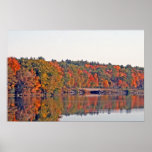 Automne le long de la rivière Wisconsin Posters