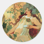 Automne par des autocollants de Nouveau d'art d'Al