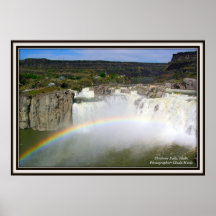 Automnes de Shoshone, Idaho Poster