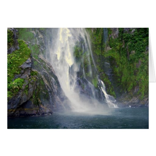 Automnes de Stirling, Milford Sound, NZ, carte