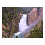 Automnes inférieurs de Yellowstone, canyon grand d Impression Photo