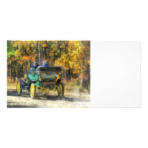 Automobile de vapeur de Stanley Carte Avec Photo