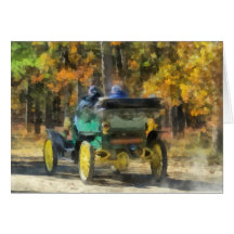 Automobile de vapeur de Stanley Cartes