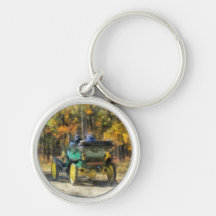 Automobile de vapeur de Stanley Porte-clef