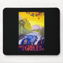 Automobile Grèce d'en de Grece de La de Visitez Tapis De Souris