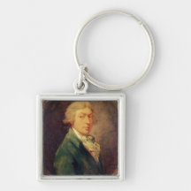 Autoportrait, 1787 (huile sur la toile) 2 porte-clé