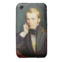 Autoportrait, c.1827-37 (huile sur le panneau) coques iPhone 3 Case-Mate
