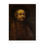 Autoportrait en tant que vieil homme, c.1664 (huil cartes postales