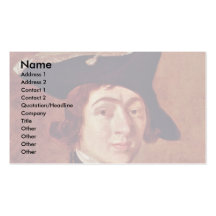 Autoportrait par Thomas Gainsborough Cartes De Visite Personnelles
