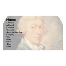 Autoportrait par Thomas Gainsborough Cartes De Visite Professionnelles