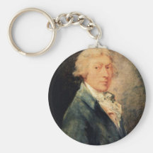 Autoportrait par Thomas Gainsborough Porte-clef