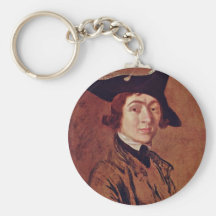 Autoportrait par Thomas Gainsborough Porte-clés