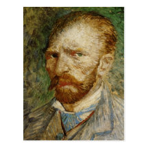 Autoportrait, Vincent van Gogh Cartes Postales