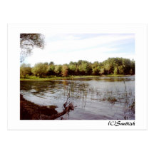 Avant de lac vermont carte postale