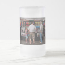 Avant de magasin - artiste - amour de chiot tasses à café