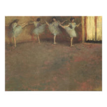 Avant le ballet (détail) par Edgar Degas Cartons D'invitation Personnalisés
