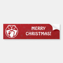 Avatar de cadeau de Noël Adhésifs Pour Voiture